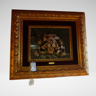 Πίνακας Capodimonte πορσελάνη  με κορνίζα